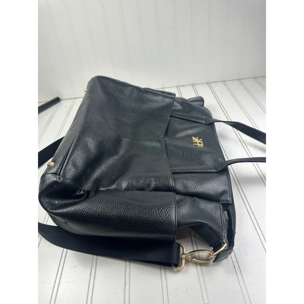 Freshly Picked Ebony Weekender Diaper Carryall Vegan Leather Bag $240